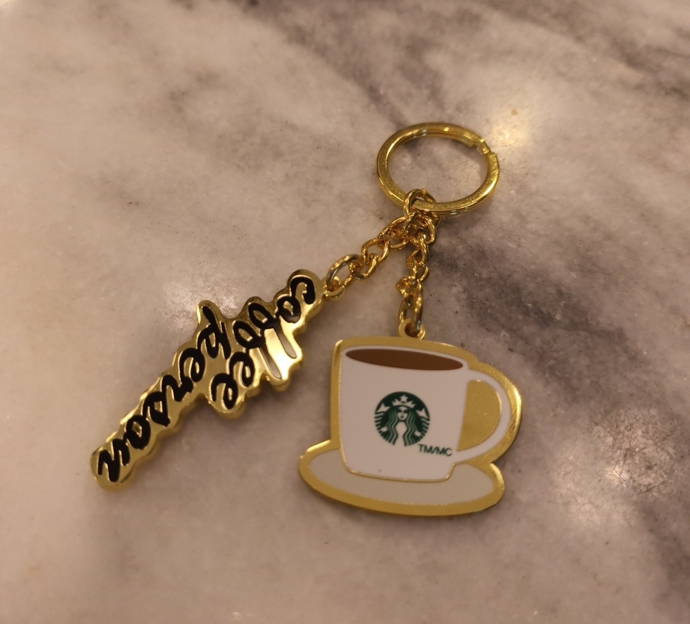Starbucks "Coffee Person" Keychain